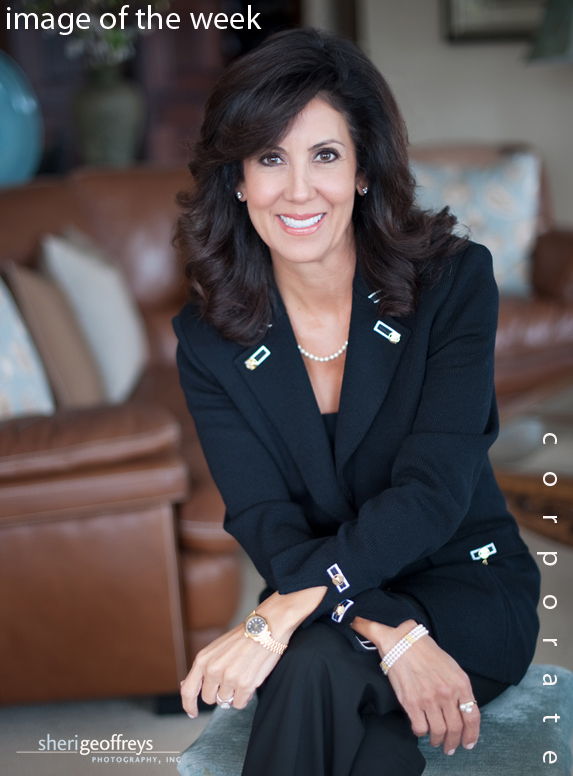 Corporate Business Executive Portrait - Sue Tucker, CEO, OC Public Relations