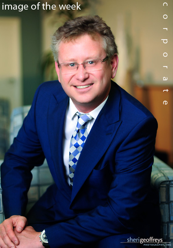 California Executive Portrait - Fraser McLachian, CEO, GCube, London Office